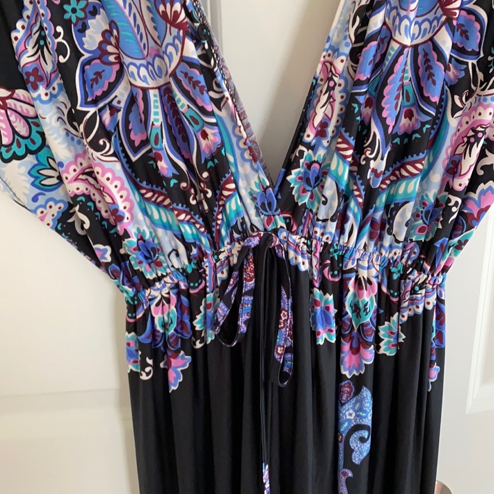 Dress beach cover up one size mexicali blues